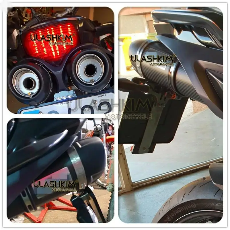 FZ6S FZ6N мотоцикл из углеродного волокна глушитель Соединительная средняя труба