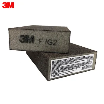 

Manual Sanding Tools 3M 63198 Home Improvement Paint Application Painting Supplies Wall Treatments grind Polish polishing grindeng Wood working Sponge four-sided FIN hard CRS soft Abrasive Tools