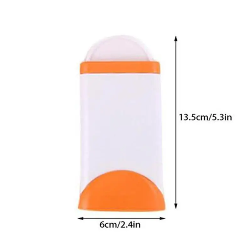 Волшебная Одежда щетка для чистки, Электростатическая щетка портативный многоразовый кисточка, запыление кисть Электростатическая осадителя - Цвет: Orange Small