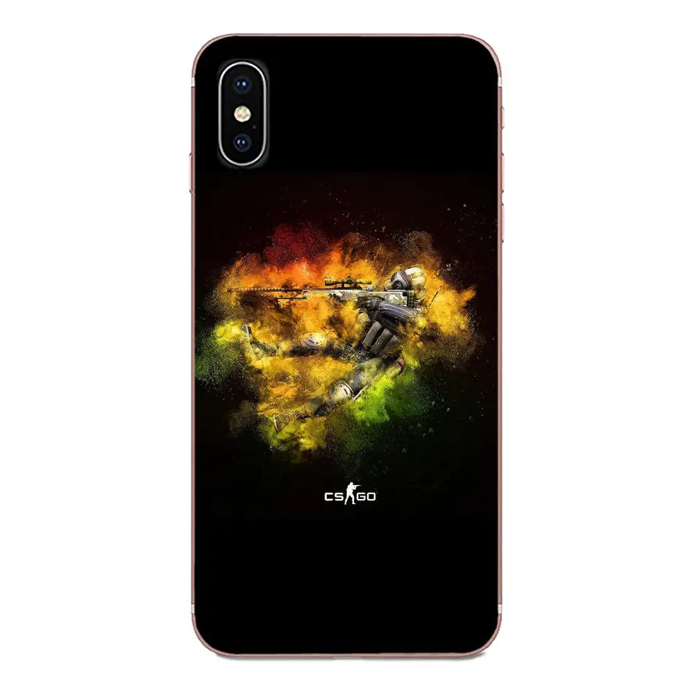 Модный чехол из ТПУ для Huawei Honor 4C 5A 5C 5X 6 6A 6X 7 7A 7C 7X 8 8C 8S 9 10 10i 20 20i Lite Pro Counter Strike cs go