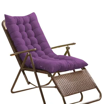 

Long cushion Recliner chair Cushion Thicken Foldable Rocking Chair Cushion long Chair Couch Seat Cushion Pads Garden Lounger mat