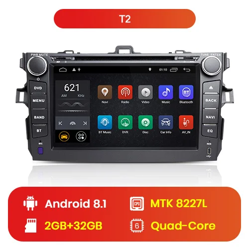 Junsun 4G+ 64G CarPlay DSP Android 8,1 автомобильный Радио Мультимедиа Стерео Аудио плеер gps 2 Din для hyundai Santa Fe 2 2006-2012 без DVD - Цвет: 2GB - 32GB