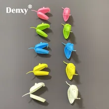 

10pcs Denxy High Quality Dental Lovely Mouse Shape Teeth Storage Box Children's Deciduous Tooth Box Dental Material