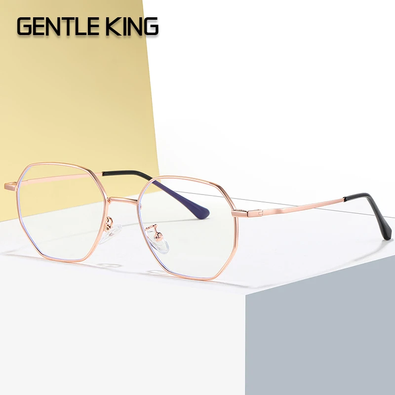 

GENTLE KING Block Blue Light Glasses Women's Anti-blue Light Reading Glasses Ladies Elegant Anti Blue Black Glasses