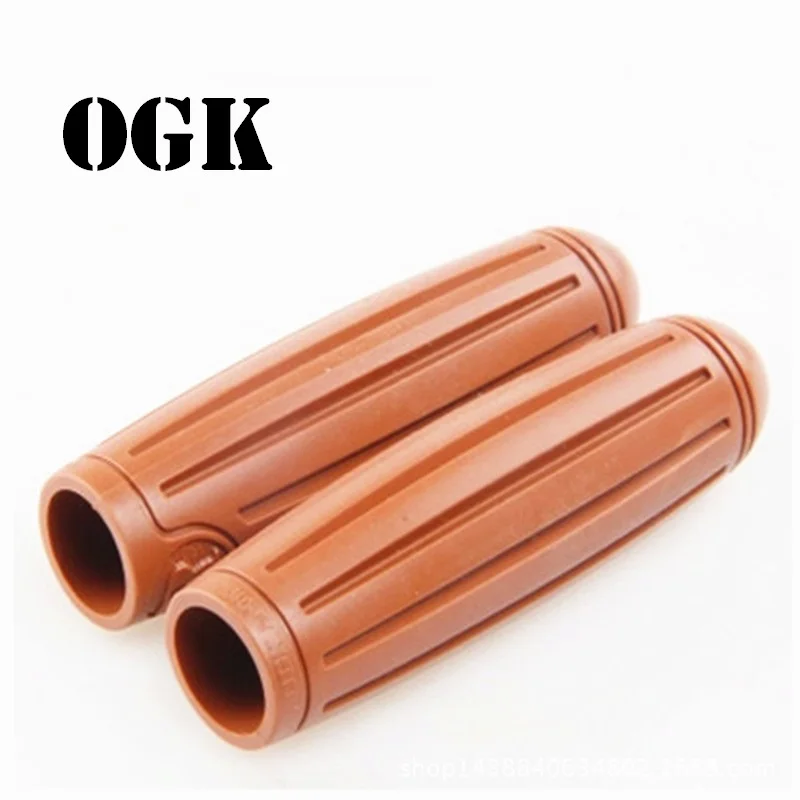JAPAN OGK Retro Bicycle Grips 22.2mm *117mm MTB City Bicycle Fixed Gear