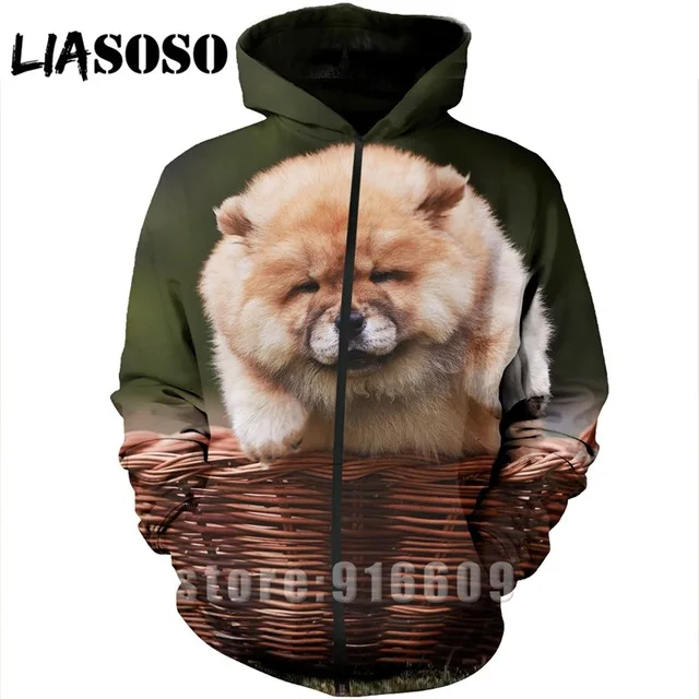 Толстовка с 3D принтом homme dog, Мужская Уличная Толстовка в стиле Харадзюку, толстовка на молнии с длинным рукавом в стиле аниме - Цвет: As shown 6