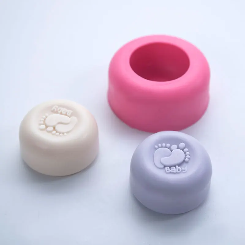 3D новая милая силиконовая форма для мыла, изготовление ручной работы, форма для свечей DIY, Искусно сделанные формы для выпечки тортов, формы для помадки, форма для детского мыла