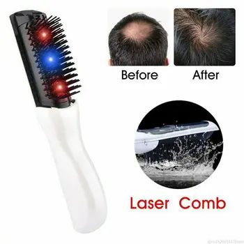 

1 pc Laser Massage Hair Growth Care Comb Massage Comb Treatment Hair Brush Grow Laser Anti Hair loss Therapy Massager Equipment
