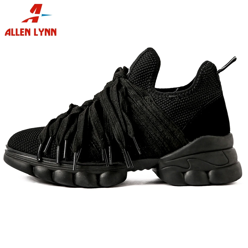 

ALLENLYNN Brand Designer Women Sneakers Fashion Heels Round Toe Platform Shoes Woman Spring Autumn Outdoor Casual Dress Sneakers