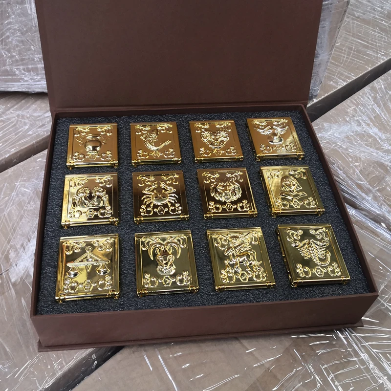 Saint Seiya Myth Cloth Gold EX Pandora Box Aries Gemini Cancer Leo Virgo Libra Scorpio Sagittarius Aquarius Pisces Set 12 Figure | Игрушки и