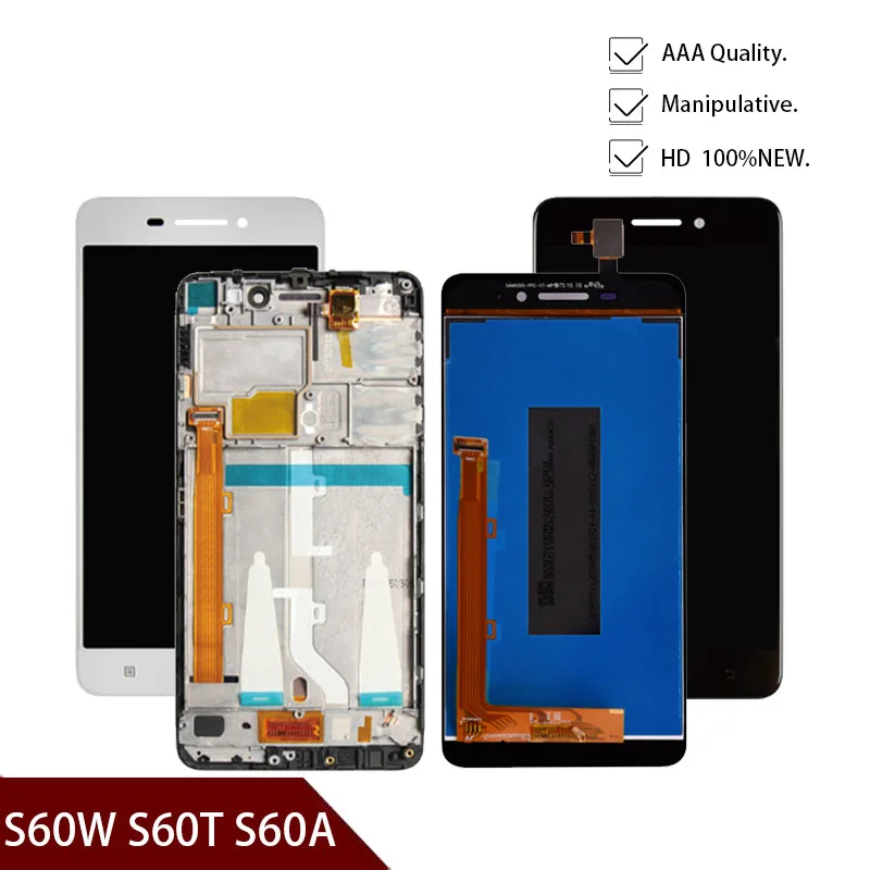 

Сенсорный экран с дигитайзером в сборе для Lenovo S60, S60W, S60T, S60A, S60-a