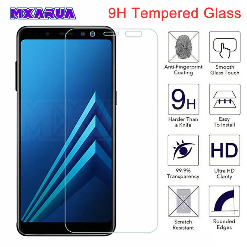 

9H Premium Tempered Glass For Samsung Galaxy A3 A5 A7 2015 2016 2017 A6 A8 Plus A9 2018 Screen Protector Protective Film Case