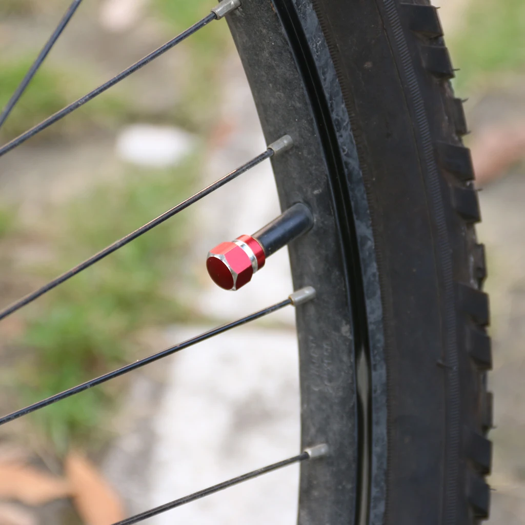 Set of 4pcs Hexagon Durable Car Motorcycle Bike Wheel Tire Valve Dust Caps Set of 4pcs Hexagon Durable Car Motorcycle Bike Wheel Tire Valve Dust Caps