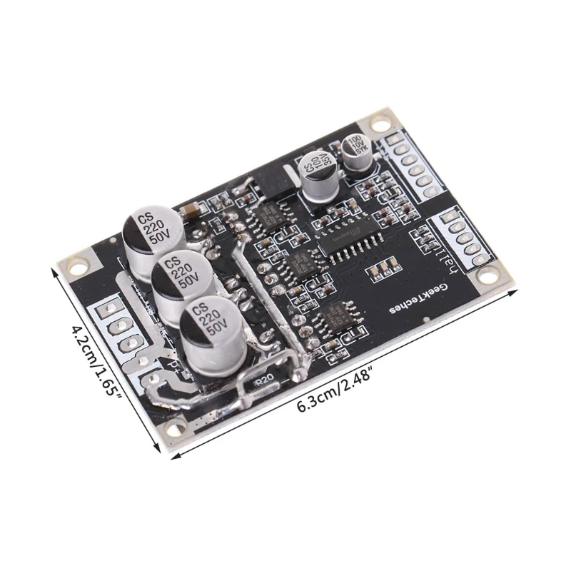 

15A 500W DC12V-36V Brushless Motor Speed Controller BLDC Driver Board with Hall