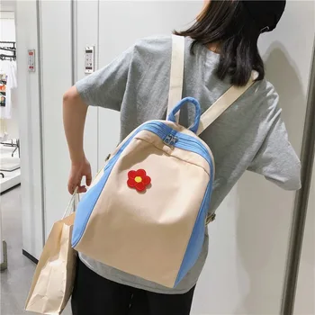 

2020 new women's backpack Korean version of the wild ladies backpack fashion simple ladies backpack