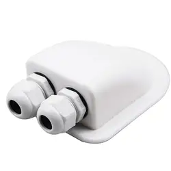 Boîte de jonction solaire pour camping Car, accessoires de caravane, câble d'entrée de fil de toit, boîte de jonction pour camping Car, accessoires de caravane, nouveau 