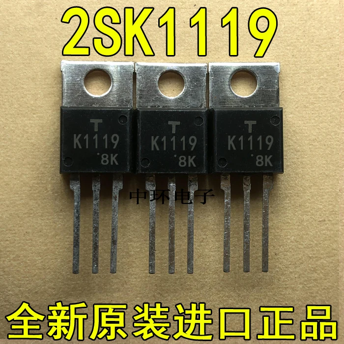 

10pcs/lot K1119 2SK1119 TO-220 FET 4A 1000V
