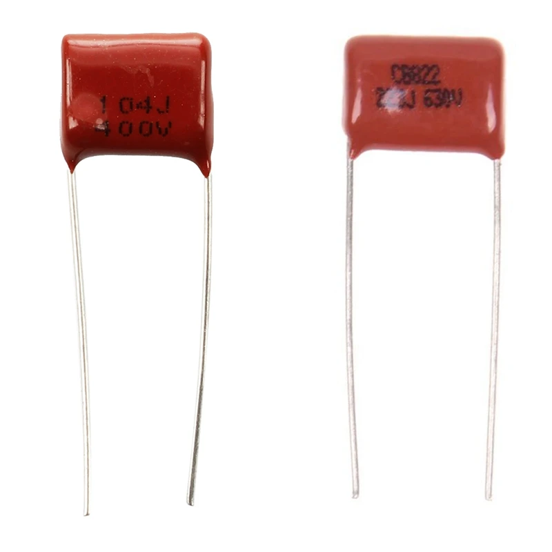 200PCS CBB22 124J 1000V 0.12UF 120NF P15 Metallized Film Capacitor