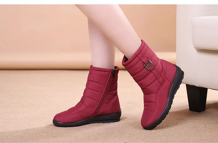 Женские зимние ботинки короткие ботинки на толстом каблуке с круглым носком новые женские ботинки зимние уличные теплые ботинки на меху