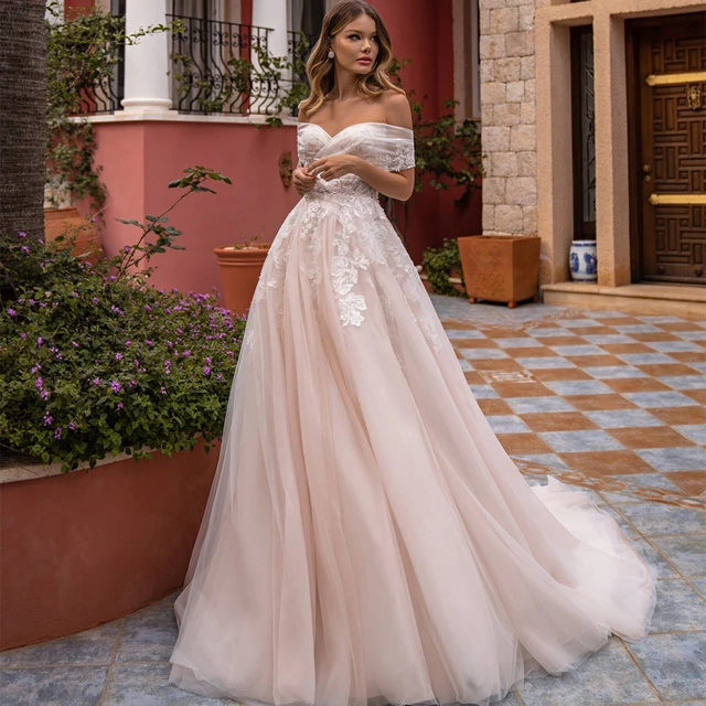 Vestido de noiva princesa com glitter tule para querida, Vestido de baile,  Vestidos de noiva fora do ombro, Vestidos personalizados - AliExpress