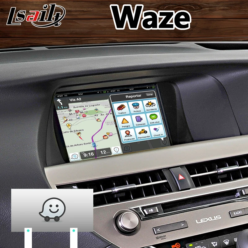Lsailt Android автомобильный gps навигационный интерфейс для Lexus RX350 мышь Версия 2013- модель Поддержка беспроводной Carplay для RX 350