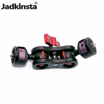 

Jadkinsta Articulating Magic Arm Ball Head Mount Adapter with 1/4" for Sony Canon Nikon DSLR Cameras Ballhead Adapter