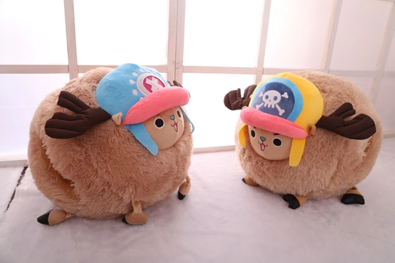 1pc 35cm Cartoon Chopper Plush Doll Stuffed Anime Cute Chopper Plush Toys Soft Hand Warmer Lovely Pillows Kids Girls Gift