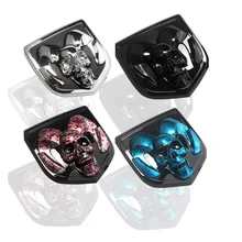 3D Car Head Grill Tailgate Stickers Metal Emblem Fitting Badge Emblem Sticker Ram Head For Dodge Ram 1500 Tailgate Emblem Badge