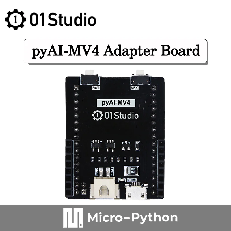 

01Studido pyAI-MV4 Adapter Board H7 Cam 3 M7 Compatible with OpenMV4 pyBoard interface pyBase