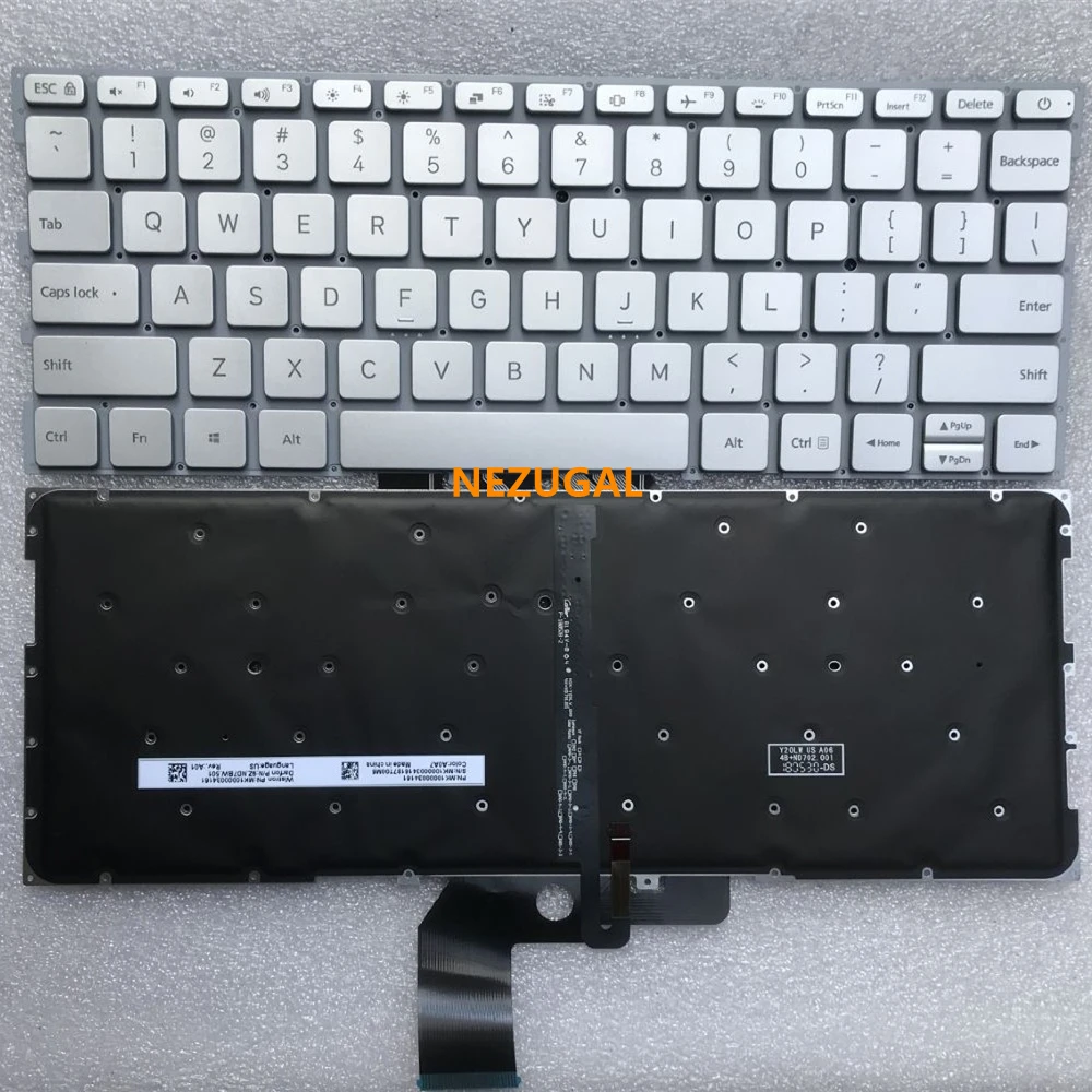 Клавиатура с подсветкой для ноутбука xiaomi mi air 13 3 дюйма 161301-01 | Компьютеры и офис