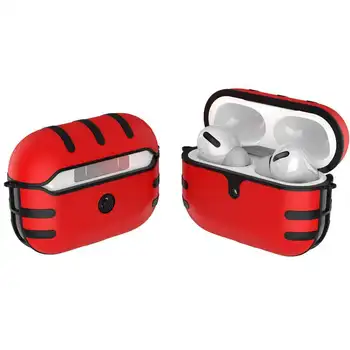 

For AirPods Pro Case Hybrid TPU+PC 2-in-1 Shockproof Armor Earphone Case Protective Cover For Apple AirPods 2019 Case Anti-slip