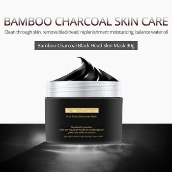 

2019 Gentle Bamboo Charcoal Mask Blackheads Removal Deep Pore Cleanser Skin Care