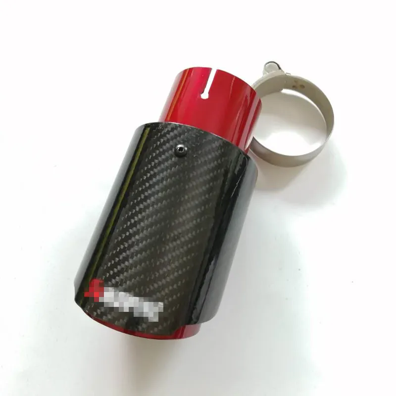 1 шт. Akrapovic выхлопные трубы для автомобиля глянцевый карбоновый глушитель