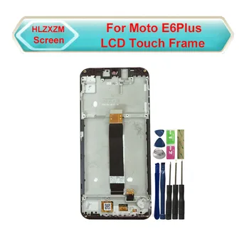

For Moto E6 Plus LCD Display With Touch Screen With Frame Digitizer Assembly Replacement With Tools