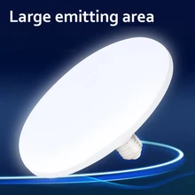 Bombilla LED E27 220V lámpara de ahorro energético SMD5730 20W 40W 50W 60W blanco frío OVNI Lampadas luces Led para el hogar Bombillas Led Vintage