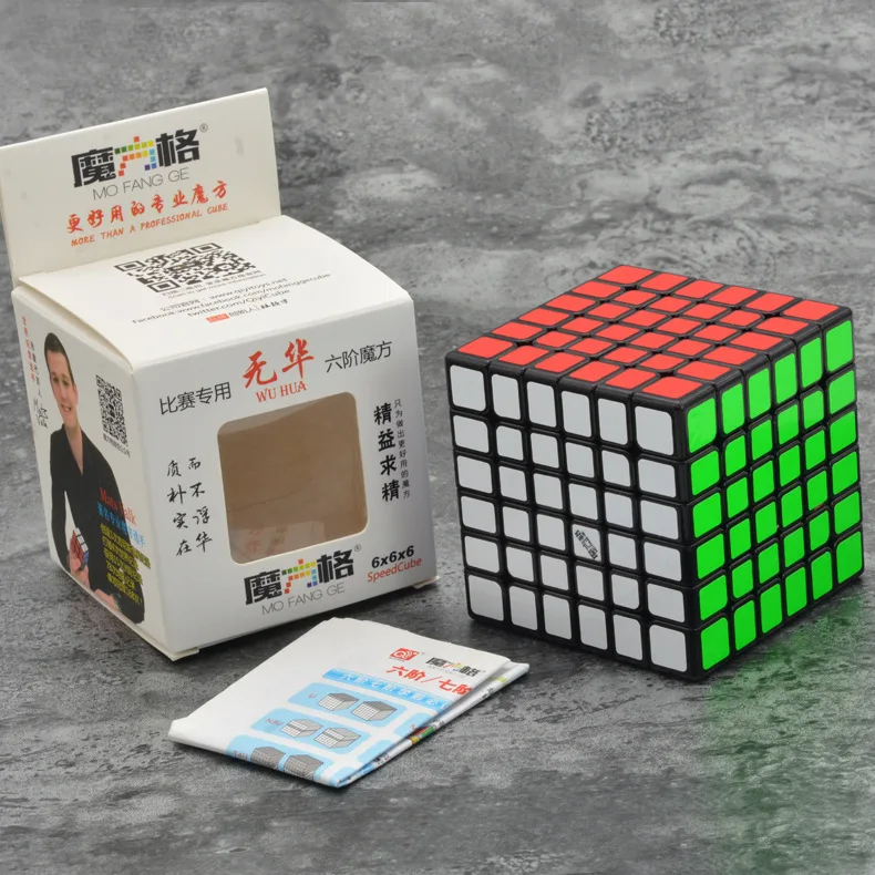 QiYi 6x6x6 6,7 см Профессиональный кубик Magicco скорость Neo куб Cubo Магическая наклейка для взрослых антистресс головоломка подарки игрушки для детей