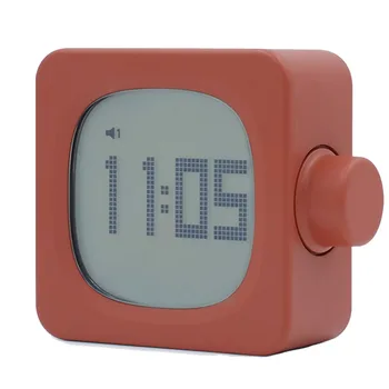 

Block Small Alarm Clock Multi-Function Charging Student Bedroom Desktop Bedside with Light Electronic Clock