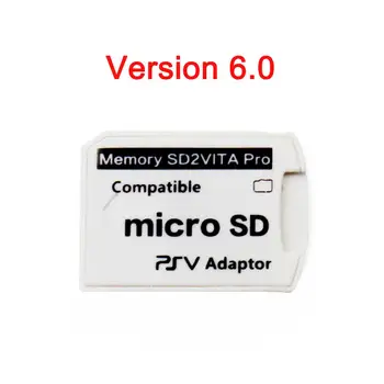 

V6.0 SD2VITA PSVSD Memory Card Adapter For PSVita Henkaku 3.65 System 1000 2000 TF Card Converter