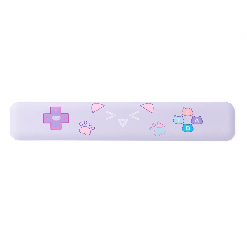 Jogos de Computador Bonito para a Menina Gato Bonito Orelhas Grande Mouse Almofada 80cm * 40cm Engrossar Não-deslizamento Rosa Menina Desenhos Animados Super - Image 6