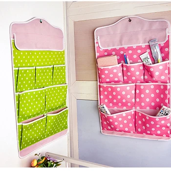 

Multifunction Door Storage Organizer Wall Hanging Organizer Storage Bag Cloth Hanging Bag 2-storey Organizer Hanging Pockets