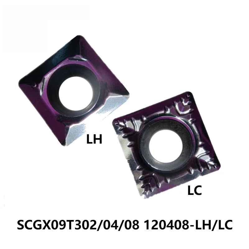 Оригинальные карбидные вставки SCGX SCGX09T302-LH SCGX09T304-LC SCGX09T308-LH SCGX120408-LC YD101 токарные