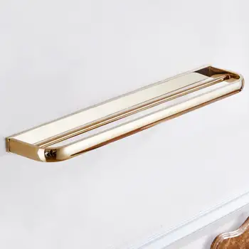 

Wall Mount 570mm Towel Rack Rail Double Bar Towel Holder Bathroom
