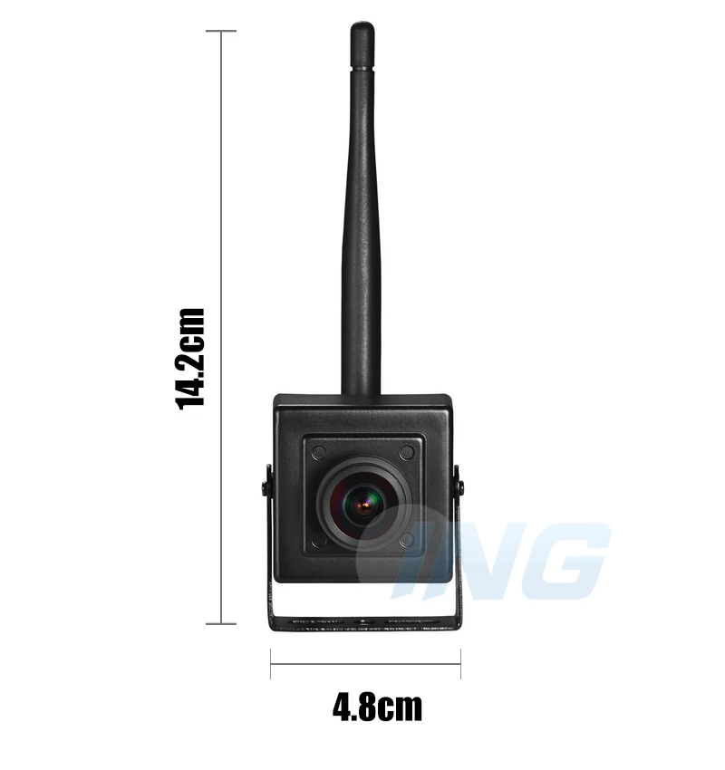 H.265 wifi 3MP/1080 P рыбий глаз мини ip-камера панорамная P2P металлическая система видеонаблюдения видео с sd-картой слот(Seetong