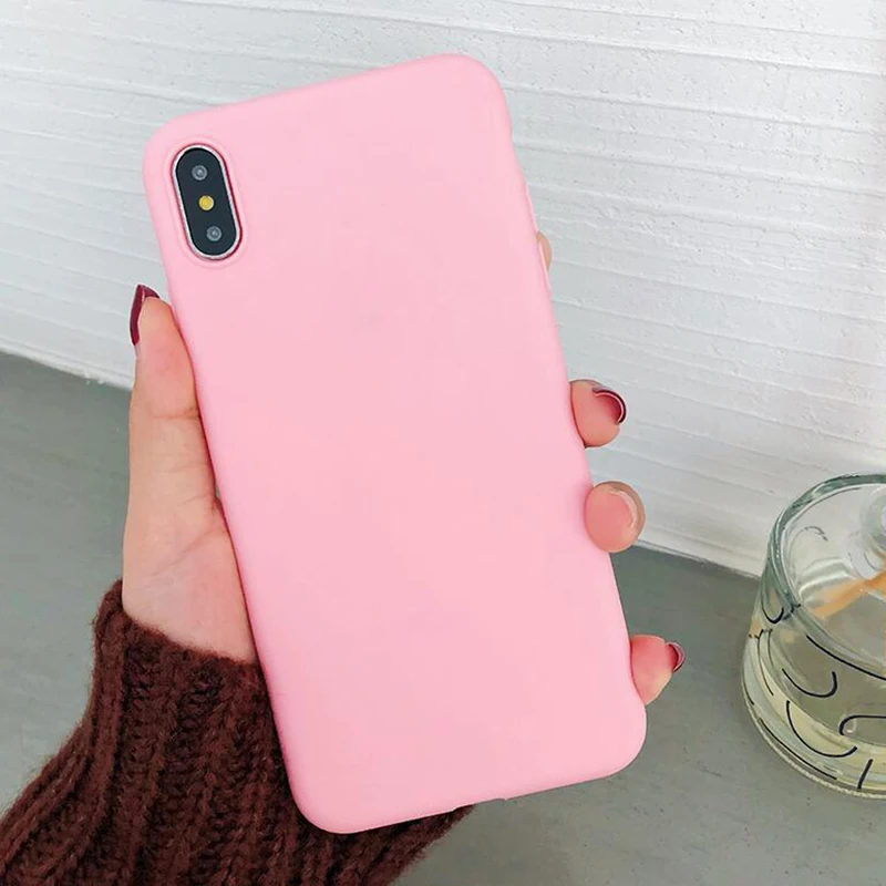 Lamo чехол, силиконовый чехол для телефона huawei P smart plus p20 p30 p8 p9 p10 lite Honor 20 Pro, карамельный цвет, мягкий ТПУ - Цвет: light pink