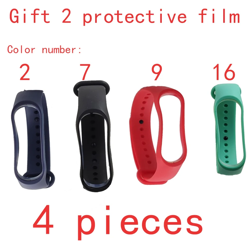 D Для xiaomi mi band 4 ремешок браслет часы силиконовый ремешок для xiaomi mi band 3 браслет mi band 4 NFC анти-потеря ремешок - Цвет: D