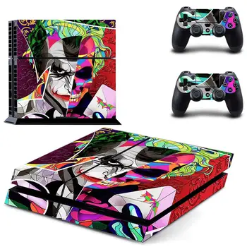 

DC The Joker PS4 Stickers Play station 4 Skin Sticker Decals Cover For PlayStation 4 PS4 Console and Controller Skins