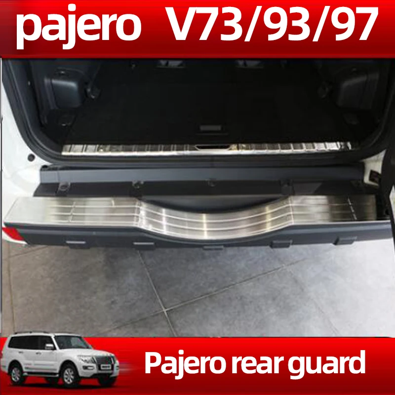 Для Mitsubishi Pajero порог запасная коробка защита импорт Pajero V73 V93 V97 Добро пожаловать педаль