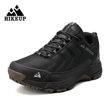 HIKEUP уличные Дышащая сетка Мужская походная обувь, кроссовки мужские для треккинга, спортивная обувь, для бега, обувь для мужчин, зашнуровать HIKEUP уличные Дышащая сетка Мужская походная обувь, кроссовки мужские для треккинга, спортивная обувь, для бега, обувь для мужчин, зашнуровать