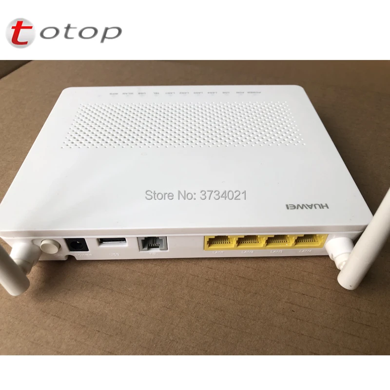 Вторая рука Huawei GPON ONU HG8546M с 4 * LAN портами + 1 телефонный порт wifi 99% Новый