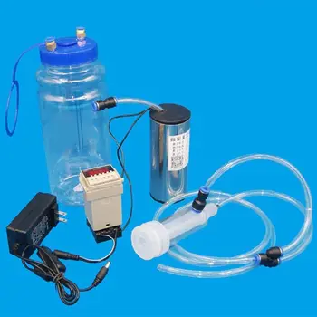 

Durable 2L/3L Electric Cow Milker Milking Machine Tools with Adjustable Suction Goat Sheep Milk Tray for Small Farm Livestock